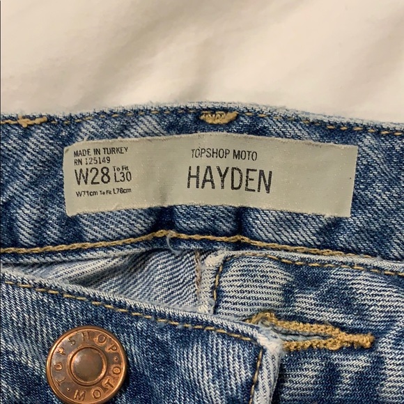 TOPSHOP HAYDEN RIPPED JEANS - Picture 4 of 4